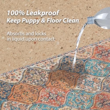 nunubaby Washable Dog Pee Pads, Stylish Leak-Proof Solutions