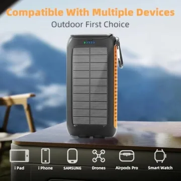 Nuynix Solar Power Bank 49800mAh - Fast Outdoor Charging