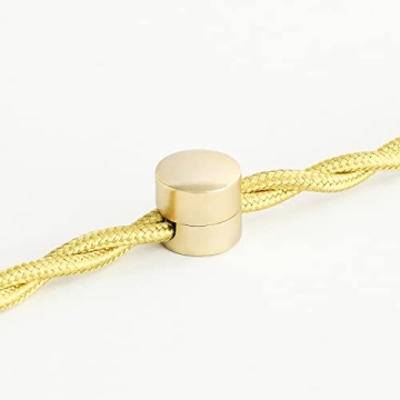 BRIGHTTIA Brass Cable Clips - Stylish Organizers