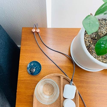 BRIGHTTIA Brass Cable Clips - Stylish Organizers