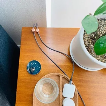 BRIGHTTIA Brass Cable Clips - Stylish Organizers