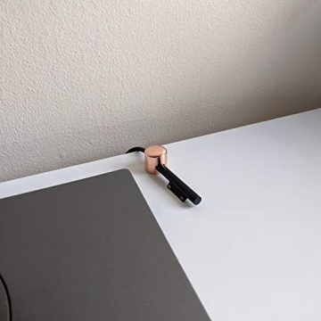 BRIGHTTIA Brass Cable Clips - Stylish Organizers