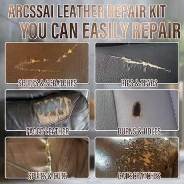Leather & Vinyl Repair Kit for Easy Home Fixes and Restoration