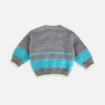 7AM Enfant Baby Sweater - Soft & Stylish Striped Design