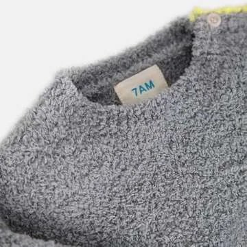 7AM Enfant Baby Sweater - Soft & Stylish Striped Design