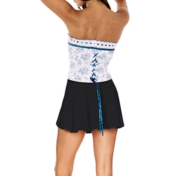 Trendy Women’s Floral Print Tube Tops for Summer Style