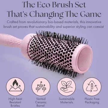 Lily England Round Blow Dry Brush Set - Perfect for Voluminous Blowouts