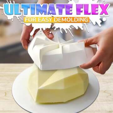 Heart Shaped Cake Pans - Cake Pop Molds Cake Mold Heart Cake Pan Heart Molds Silicone Cake Pan Heart Silicone Molds for Baking Silicone Heart Mold - Heart Baking Pan Silicone Heart Mold Heart Pan