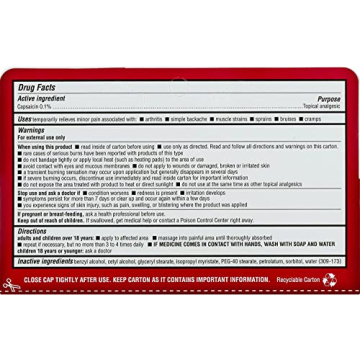 Effective CAPZASIN-HP Creme for Pain Relief - 3 Pack