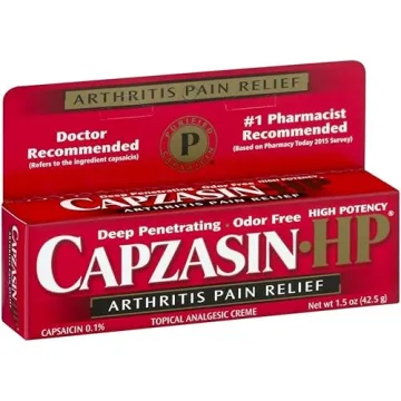 Effective CAPZASIN-HP Creme for Pain Relief - 3 Pack
