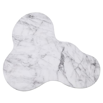 Tov Furniture 22" Modern Marble Side Table for Living Room