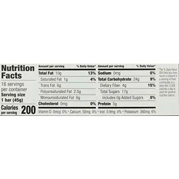 Larabar Banana Bread, Gluten Free Vegan Fruit & Nut Bar, 1.6 oz Bars, 16 Ct