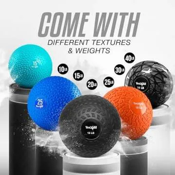 Yes4All Durable Slam Balls for Core Strength Training