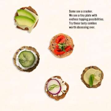 Mary's Gone Crackers Original Crackers, 6.5 Ounce (Pack of 6), Organic Brown Rice, Flax & Sesame Seeds, Gluten Free