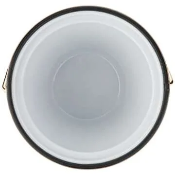 Kraftware Polished Brass Color with Metal, Double Wall Construction Mylar Ice Bucket with Lid, 3 Quart