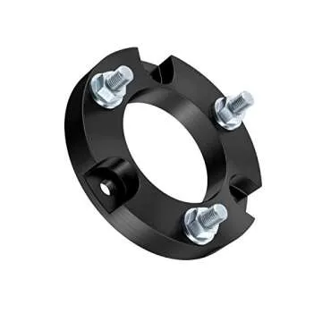 Front Suspension Lift Kit - 1.5 inch Lift - Compatible with 2005-2021 Toyota Tacoma (6-Lug), 2003-2021 4Runner, 2007-2014 FJ Cruiser (4WD) - Leveling Kit Strut Upper Top Aluminum Spacers Accessories