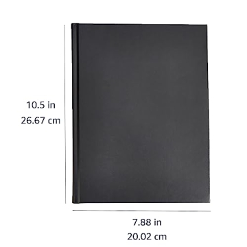 Amazon Basics Journals 2-Pack Professional 10.5x7.5