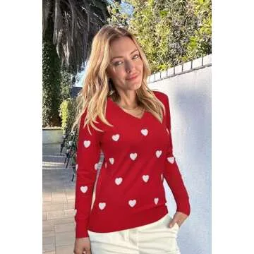 Arach&Cloz Women's Trendy V Neck Spring Tops