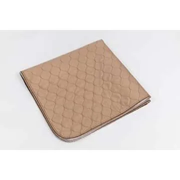 EZwhelp Reusable Dog Pee Pad, Waterproof Mat for Dogs and Puppies, 41"x41" w/ Grommets