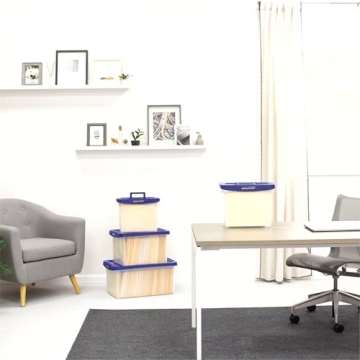 Bankers Box Heavy Duty File Box with Rails for Efficient Storage