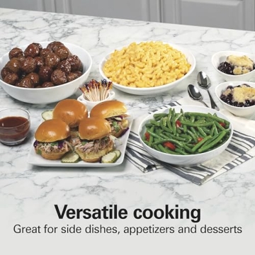 Hamilton Beach Compact 4-Quart Slow Cooker for Easy Meals