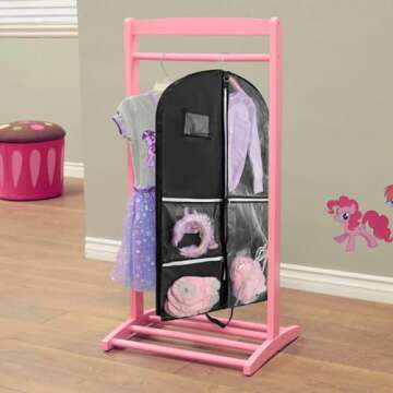 40" Clear Dance Costume Garment Bag for Kids