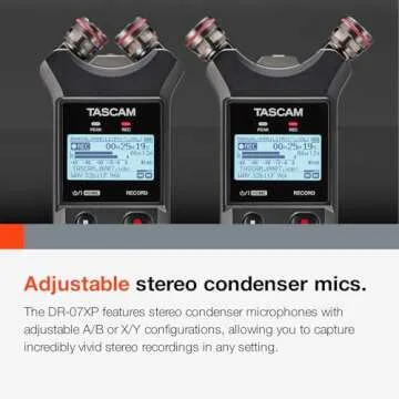 TASCAM DR-07XP 32-Bit Portable Field Recorder