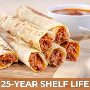 Nutristore Freeze Dried Pulled Pork for Emergency Food Supply