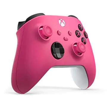 Microsoft Deep Pink Xbox Controller - Wireless & Stylish