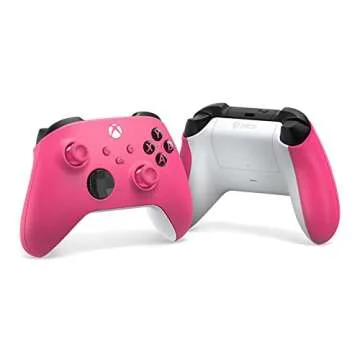 Microsoft Deep Pink Xbox Controller - Wireless & Stylish