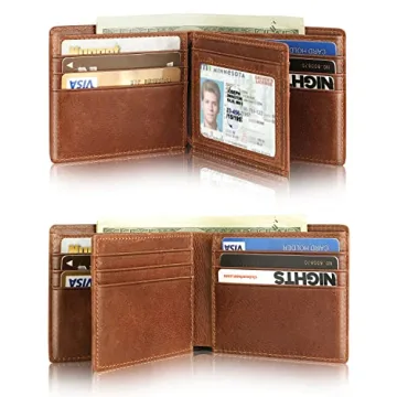 Stylish Mens Wallet with AirTag Holder for Everyday Use