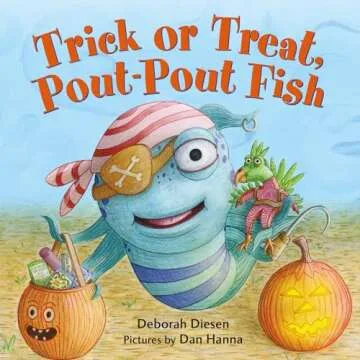 Trick or Treat, Pout-Pout Fish - Interactive Halloween Board Book for Toddlers