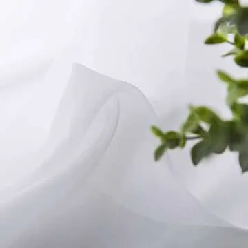 MIULEE Tier Sheer Curtains | Elegant & Affordable Decor