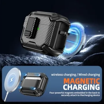 Inesore AirPods Pro Case with Stand & Cleaning Kit