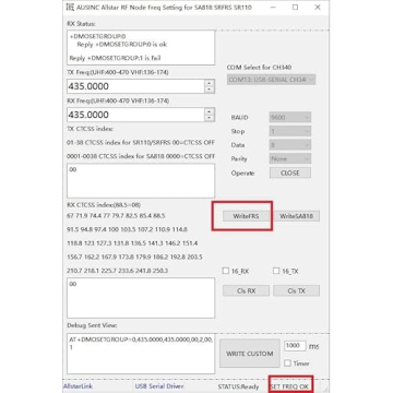 Portable SA818 Ham Radio Interface Compatible with Raspberry Pi