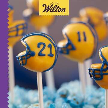 Wilton White 6-Inch Lollipop Sticks, Cake Pop Sticks, 100-Count Currenlty #1 item for "lollipop sticks" search