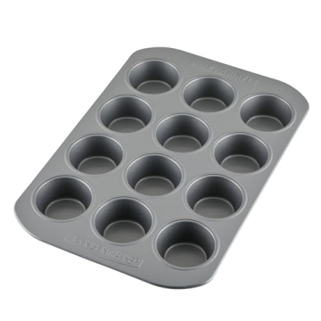 Farberware Nonstick 12-Cup Muffin Pan for Perfect Baking