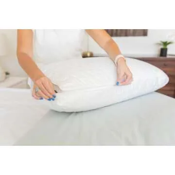 Beddy's Adjustable Comfort Pillow - Standard Size with 3 Customizable Weight Inserts for Personalized Support