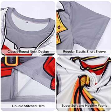 KYKU Pirate Shirt Men Adult Funny Simple Costume Accessories Pirates Tshirt