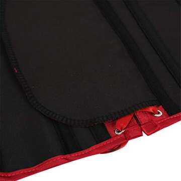 frawirshau Women's 9427 Lace Up Boned Underbust Waist Trainer Corset