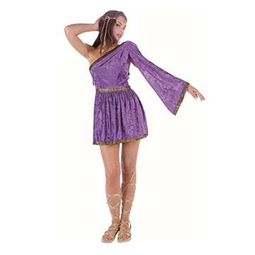 RG Costumes Women's Purple Toga - Elegant & Elegant Costume for Adults