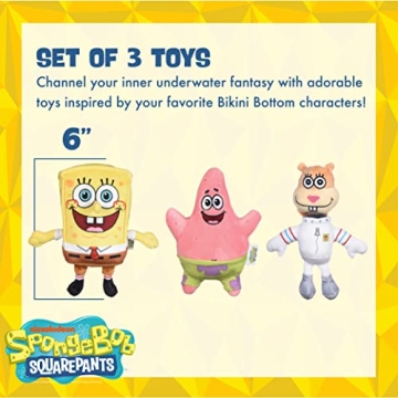 SpongeBob SquarePants Dog Toy Set for Playful Pets