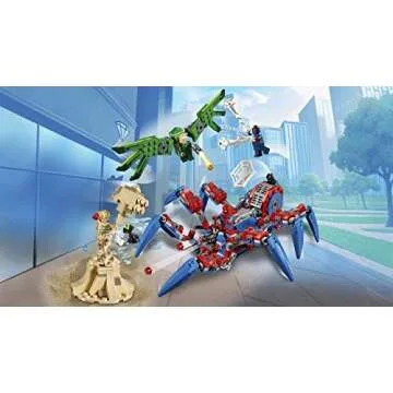 LEGO Spider-Man Spider Crawler Building Kit for Ages 7+