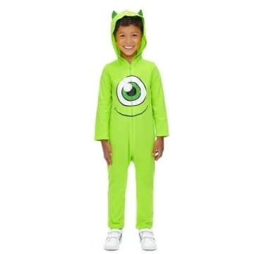 Disney Pixar Monsters Inc. Mike Wazowski Toddler Cosplay Coverall