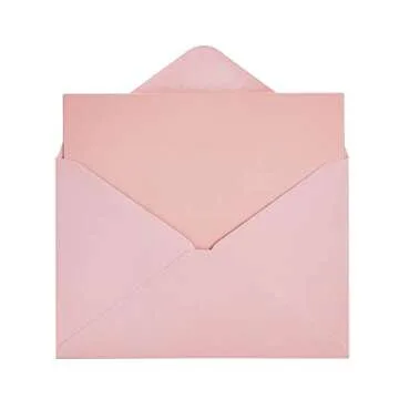 48 Pack Pink Blank Cards with Envelopes for All Occasions