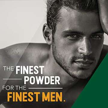 Clubman Reserve Whiskey Woods Cornstarch Powder - Men’s Grooming Essential (9 oz)