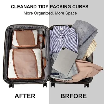 CLUCI Compression Packing Cubes for Travel Organization