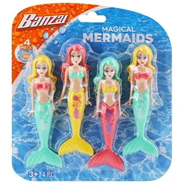 BANZAI Dive Mermaids - Colorful Fun for Little Swimmers!