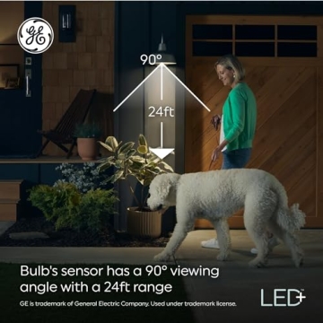 GE LED+ Motion Sensor Light Bulbs for Effortless Home Illumination
