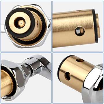 KWODE Brass Faucet Valve - Easy Install & Reliable